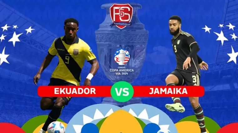 Prediksi Skor Ekuador vs Jamaika Copa America 2024. (Foto: Football5star.net)