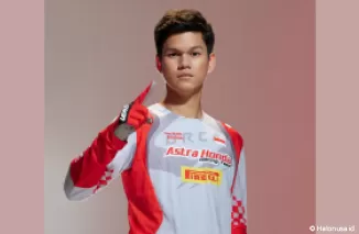 Crosser binaan PT Astra Honda Motor (AHM) Arsenio Algifari. (Foto: Honda)