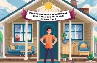 Ilustrasi KPR Maybank 2024 (foto: ideogram AI)