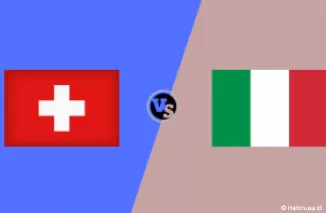 Prediksi Skor Swiss vs Italia Euro 2024. (Grafis: Halonusa.id)