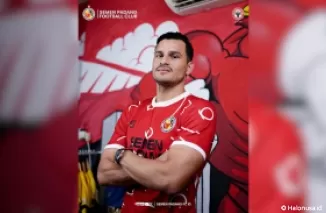 Pemain asing Semen Padang FC, Jan Carlo Vargas. (Foto: IG @semenpadangfcid)