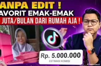 Ilustrasi cara cepat hasilkan komisi legit TikTok affiliate 2024.(Foto: kanal Youtube Hendra Setyo)