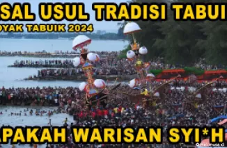Tabuik, Kota Pariaman. (Foto: Youtube Creative Hamdi)