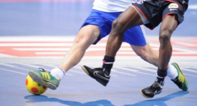 Foto Tim Futsal PON Sumbar  Tembus Final