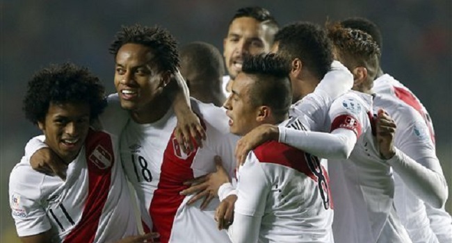 Foto Peru Segel Peringkat 3 Copa America