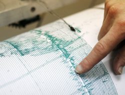 Foto Gempa Magnitudo 7,5 Guncang Taiwan