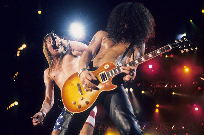 Foto Axl Rose Enggan Tanggapi Reuni Guns N' Roses
