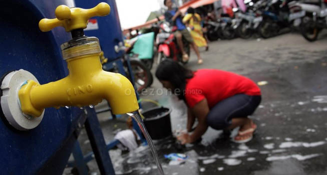 Foto Sudah Seharian, Air PDAM di Griya Anak Air tak Juga Mengalir