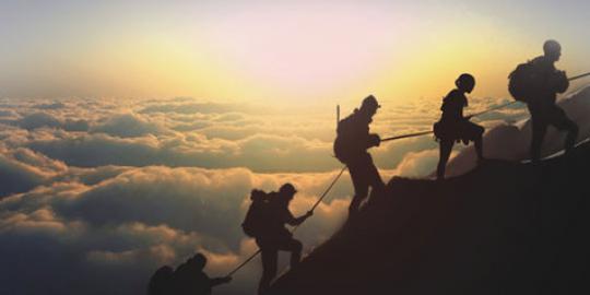 Foto Aktivitas Gunung Kerinci tak Pengaruhi Pendakian