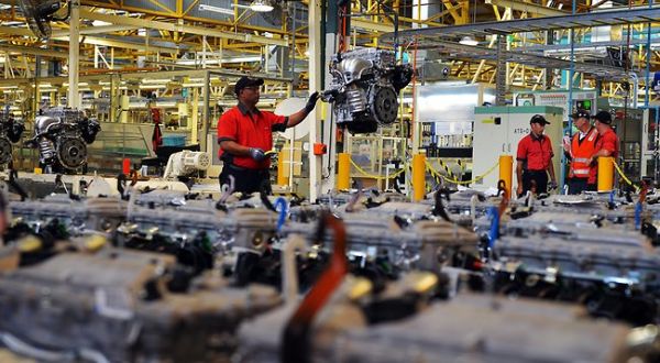 Foto Pabrik Mesin Toyota Rp2,3 Triliun Mulai Beroperasi