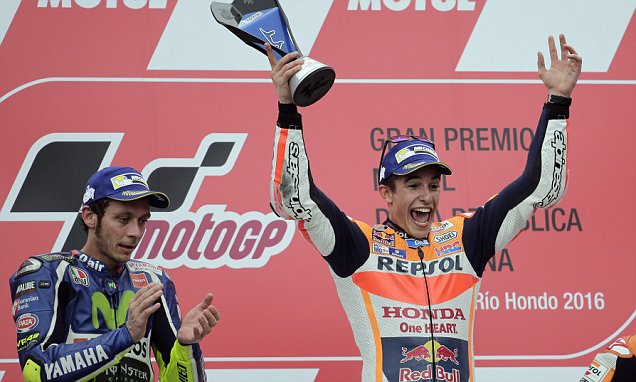 Foto Marquez Raih Kemenangan di GP Argentina