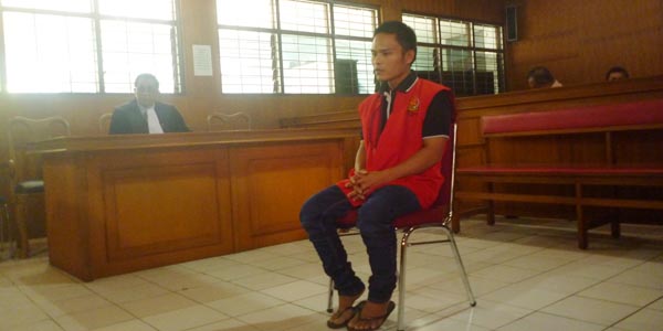 Foto Ini Pembelaan Terdakwa Pembunuhan Bos Toko Bangunan Semarang Jaya