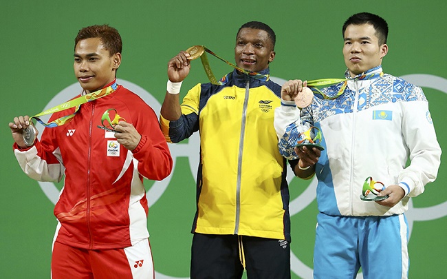 Foto Eko Yuli Tambah Perak Olimpiade untuk Indonesia