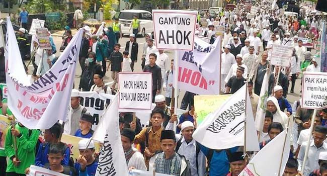 Foto Begini Sorotan Media Asing Terkait Aksi Demo 4 November di Jakarta