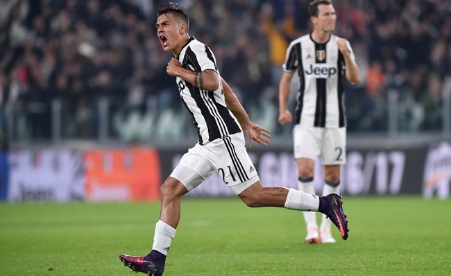 Foto Penalti Dybala di Menit Terakhir Bawa Juventus Taklukkan AC Milan
