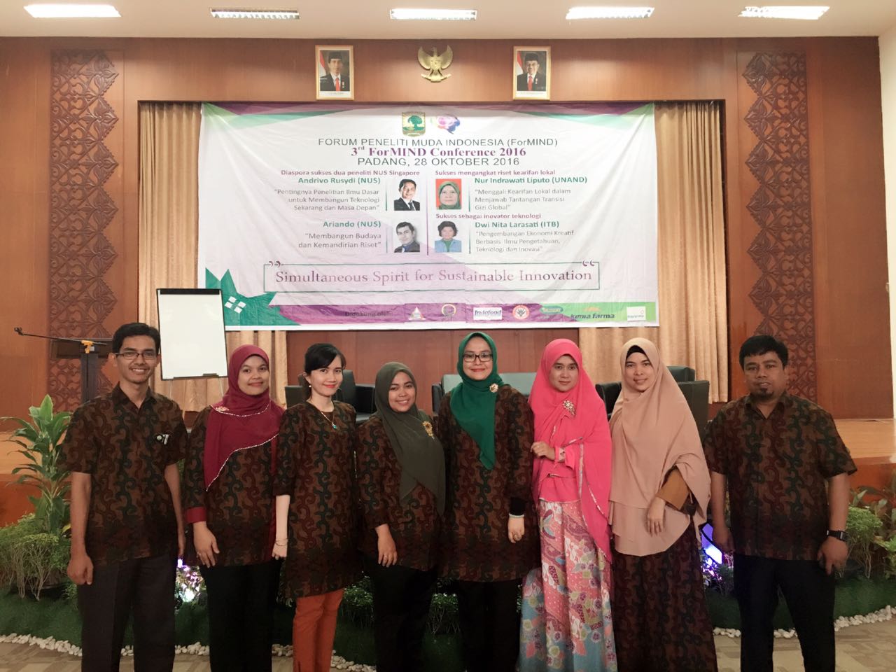 Foto Peneliti Muda Indonesia Gelar Seminar di Unand