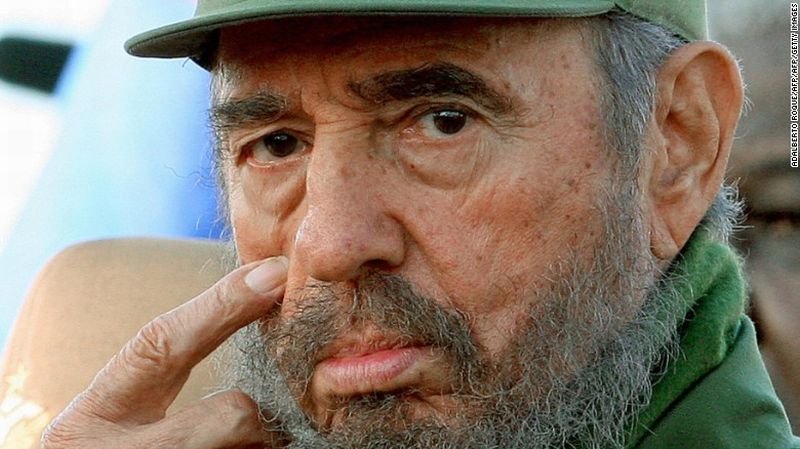 Foto Mantan Presiden Kuba Fidel Castro Meninggal Dunia