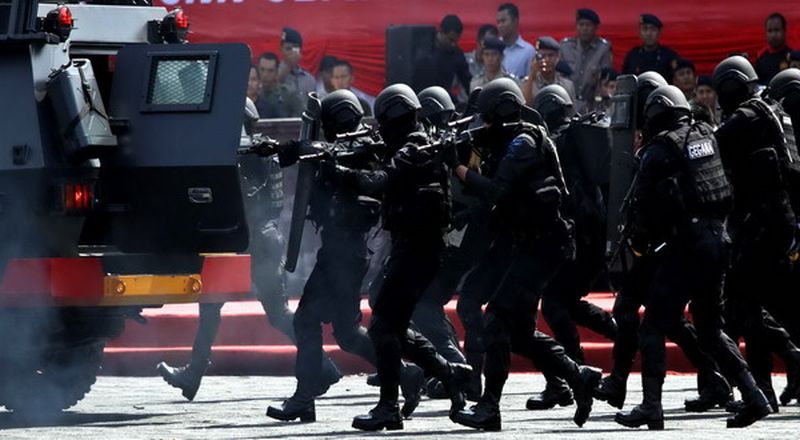 Foto Polda Riau Sebut 4 Terduga Teroris Akan Serang Kantor Polisi