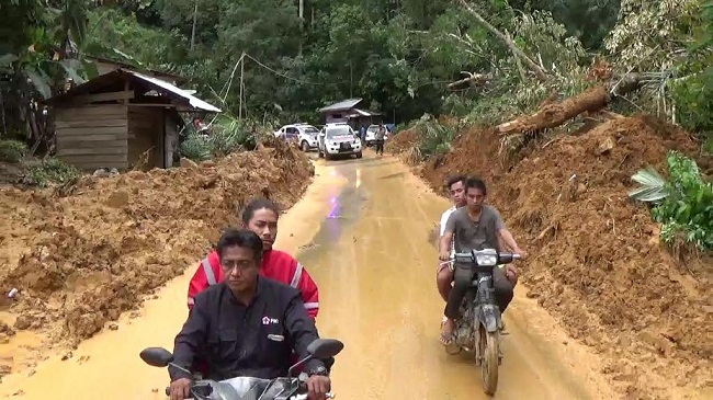 Foto Jalan Payakumbuh-Pangkalan Sudah Bisa Dilalui