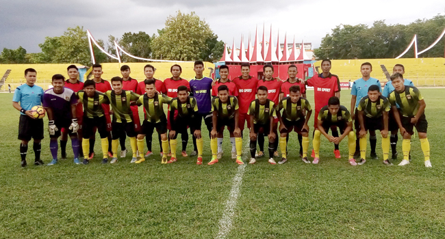 Foto Laga Uji Coba,  PSP U-23 Menang Tipis Versus Rajawali FC