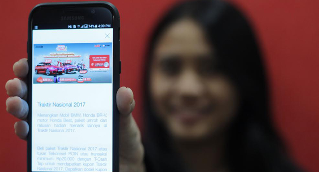 Foto Telkomsel Luncurkan Traktir Nasional 2017 dan dan POINtastic Deal