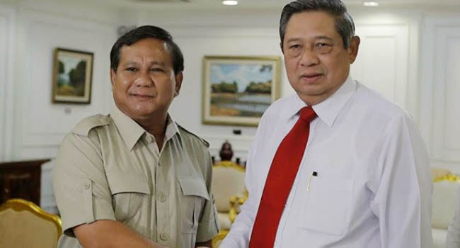 Foto Prabowo dan SBY segera Bertemu Bahas Peta Koalisi