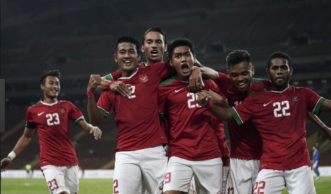 Foto Imbangi Vietnam, Indonesia Jaga Asa Lolos Semifinal