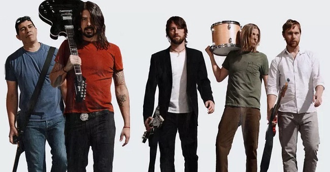 Foto Alasan Keluarga, Foo Fighters Pilih Tunda 3 Konser Sekaligus