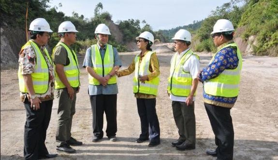Foto Pembangunan Jalan Tol di Sumatera Barat segera Terwujud