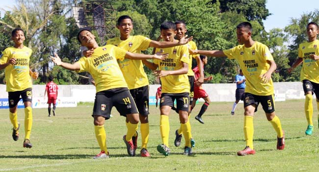 Foto Piala Soeratin, Langkah PSP U-15  Dihentikan Wakil Banten
