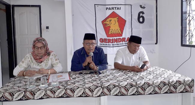Foto Besok, Gerindra Buka Pendaftaran Balon Walikota Padang Panjang