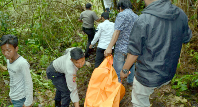 Foto Tengkorak Manusia Ditemukan Pencari Kayu di Hutan Bukit Subang