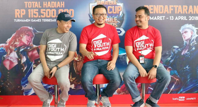 Foto Telkomsel Luncurkan Sumatera Digi Cup 2018
