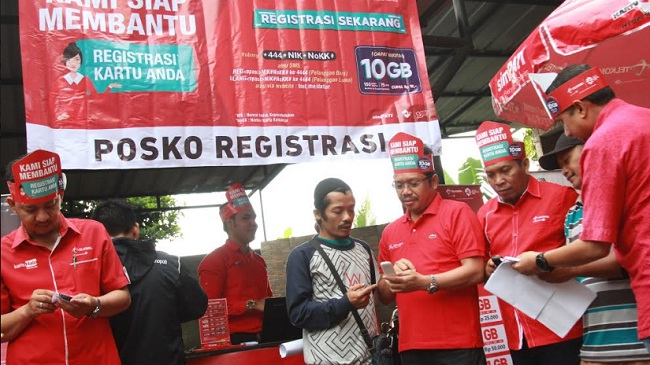 Foto Telkomsel Gandeng Dukcapil Sukseskan Registrasi Prabayar