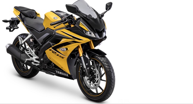 Foto Yamaha All New R15 Semakin Sporty dengan Warna Emas