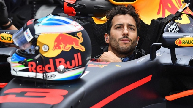 Foto Ricciardo Tak Sangka Menang di GP Monaco
