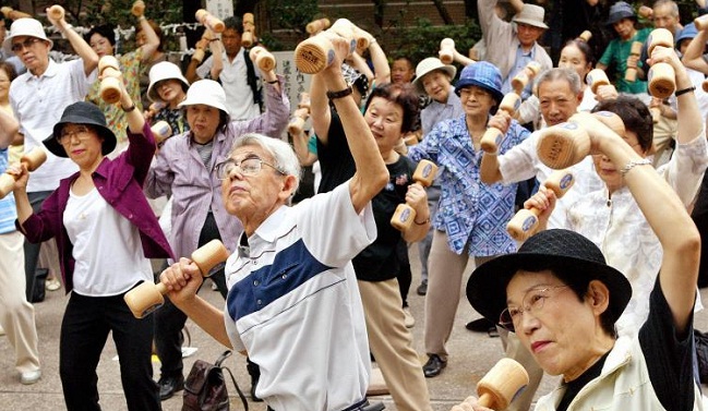 Foto Ini Rahasia Umur Panjang dan Bahagia Masyarakat Jepang