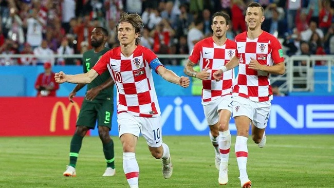 Foto Kroasia dan Belanda ke Semifinal Nations League