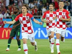 Foto Kroasia dan Belanda ke Semifinal Nations League