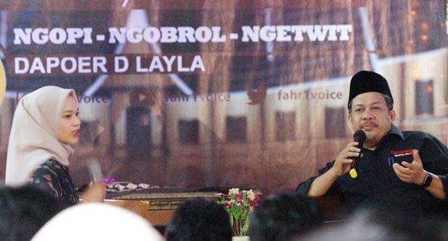 Foto Fahri Hamzah: Sumbar Perlambang Tradisi Demokrasi Indonesia