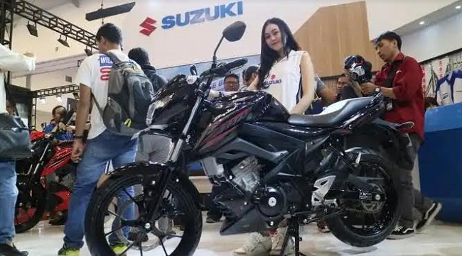 Foto Suzuki Tampilkan Motor Sport GSX150 Bandit di GIIAS 2018