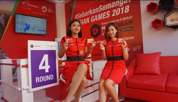 Foto Peserta Asian Games 2018 Nyatakan Puas dengan Layanan Telkomsel