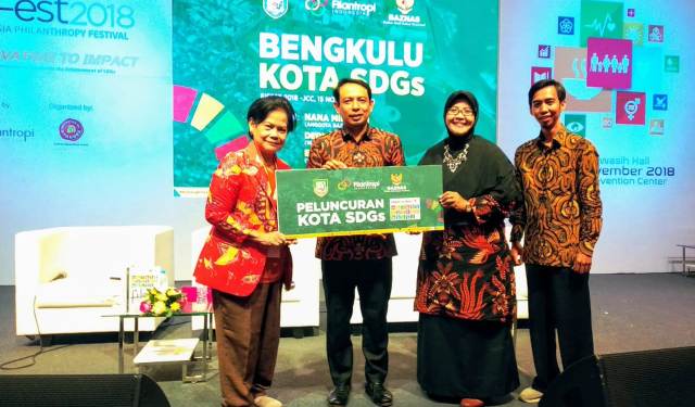 Foto Baznas Luncurkan Kota SDGs Pertama di Bengkulu