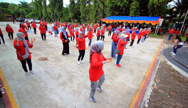 Foto Dihadiri Istri Wakil Gubernur, Ultah ke-2 BSC Meriah