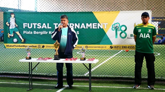 Foto Baznas dan LAZ Gelar Turnamen Futsal Cup 2019