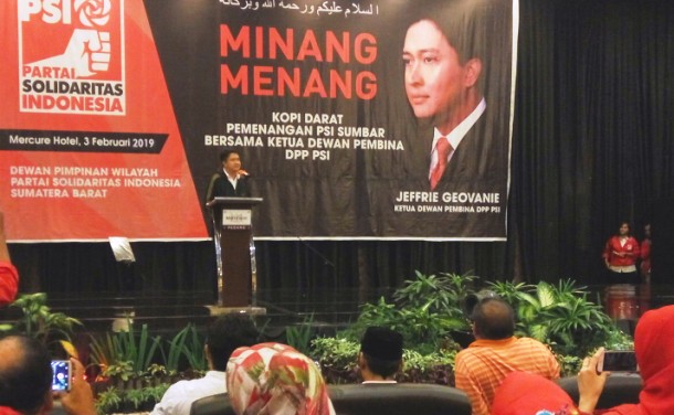 Foto Pileg 2019, PSI Optimis Tembus Senayan