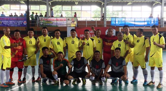 Foto Tim Futsal SIWO Sumbar Lolos ke Semifinal