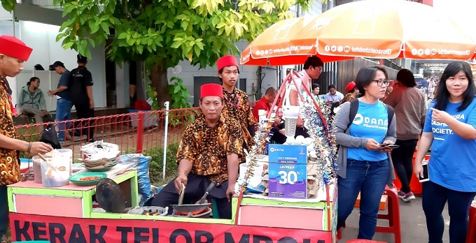 Foto Jakarta Fair Kemayoran 2019, Dana Kenalkan Budaya Transaksi Digital