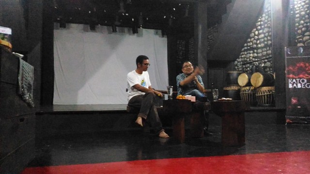 Foto Garin Nugroho Diskusikan Film Nyai di Nan Jombang