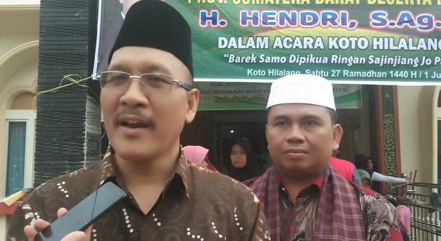 Foto Jelang Sidang Isbat, Kemenag Sumbar Pantau Hilal di Asrama Haji Padang